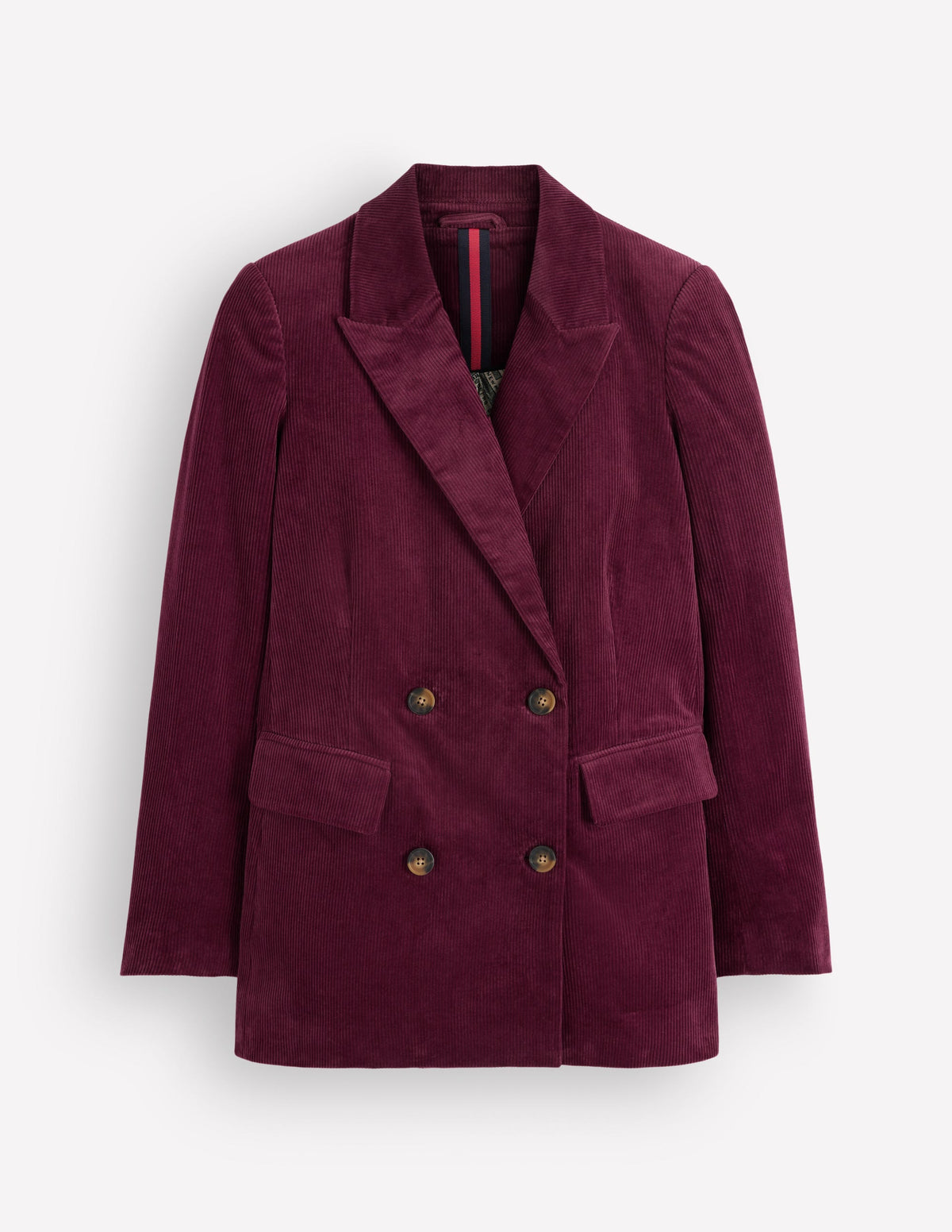 Keswick Cord Blazer-Dark Crimson-9