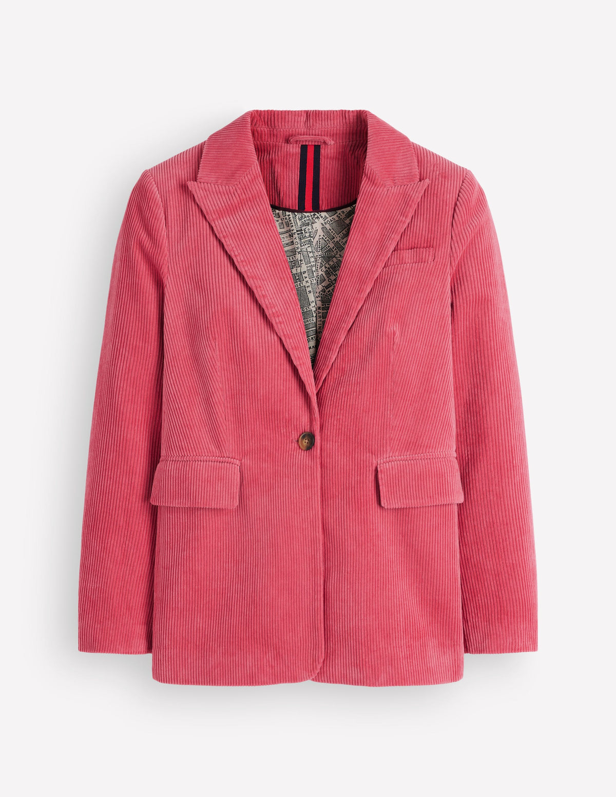 Woodbridge Cord Blazer-Cherry Blush-7
