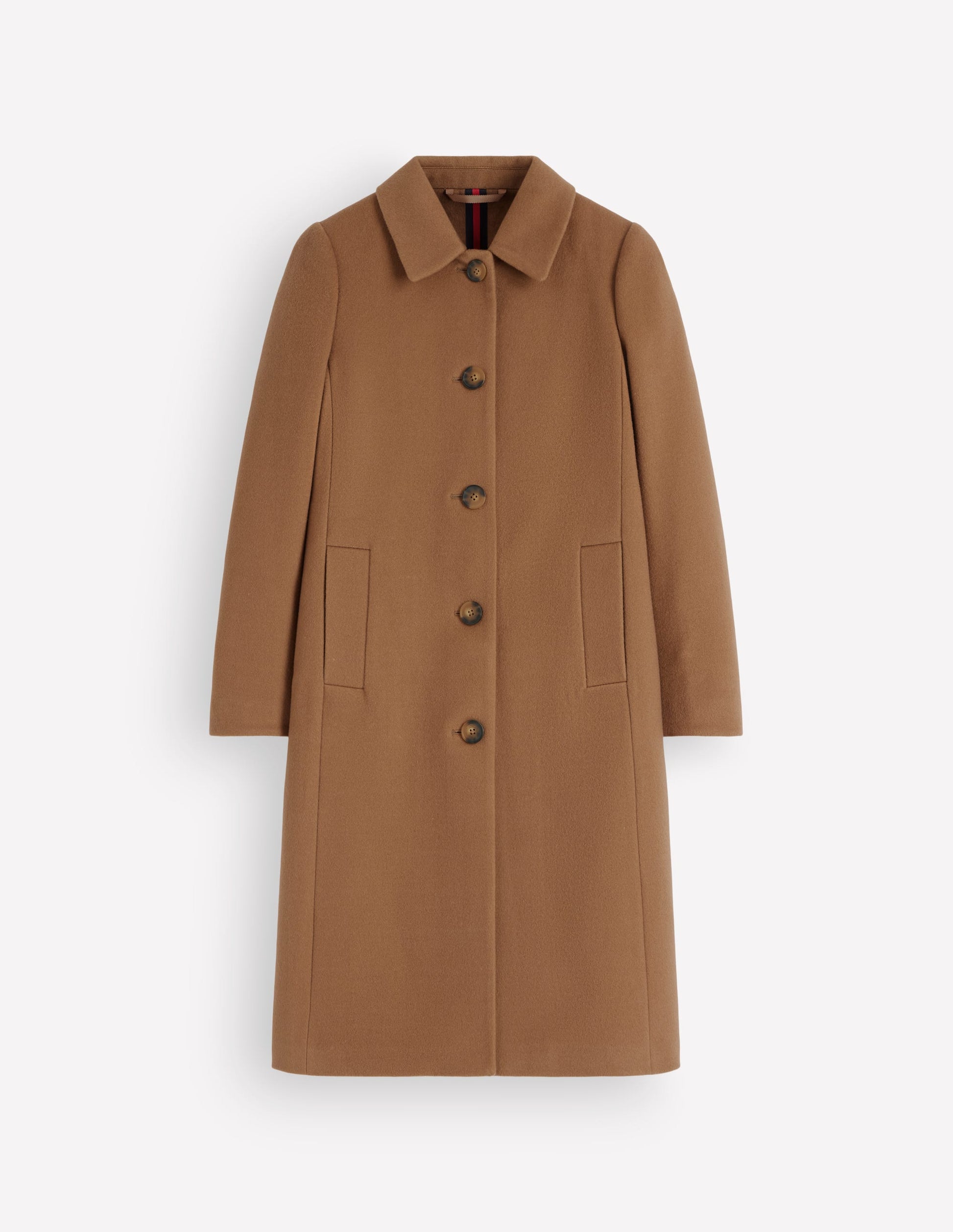 Aylesford Longline Coat-Camel Swooping Hearts-7
