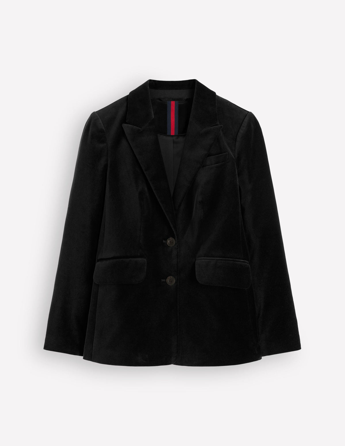 Stamford Velvet Blazer-Black - Image 6