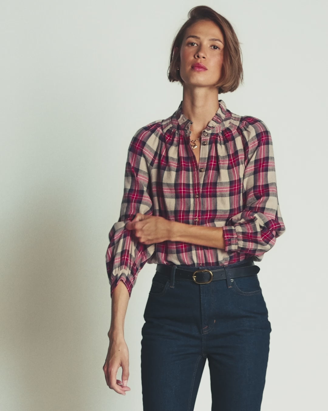 Erica Frill  Check Top