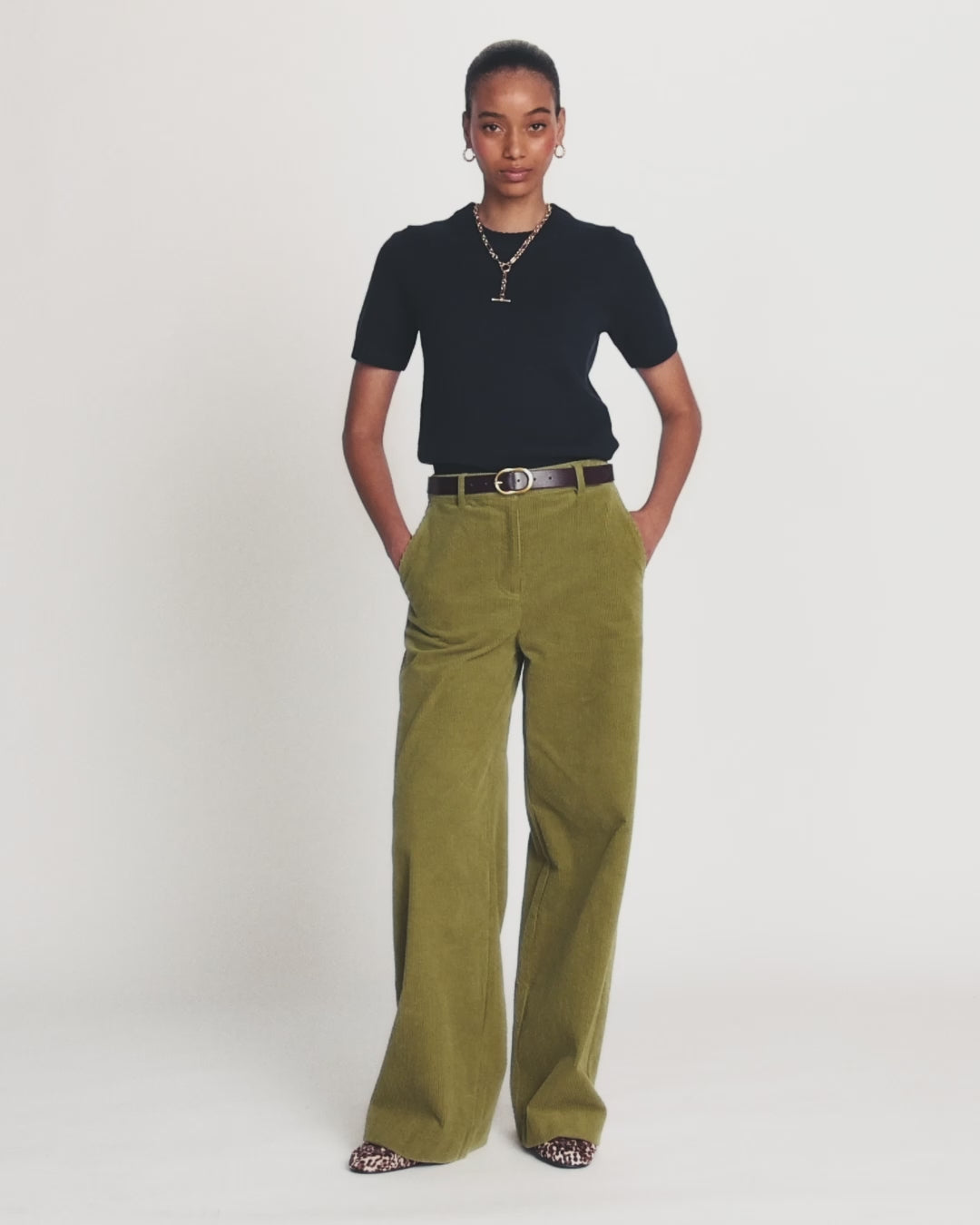 Belgravia Chunky Cord Trousers