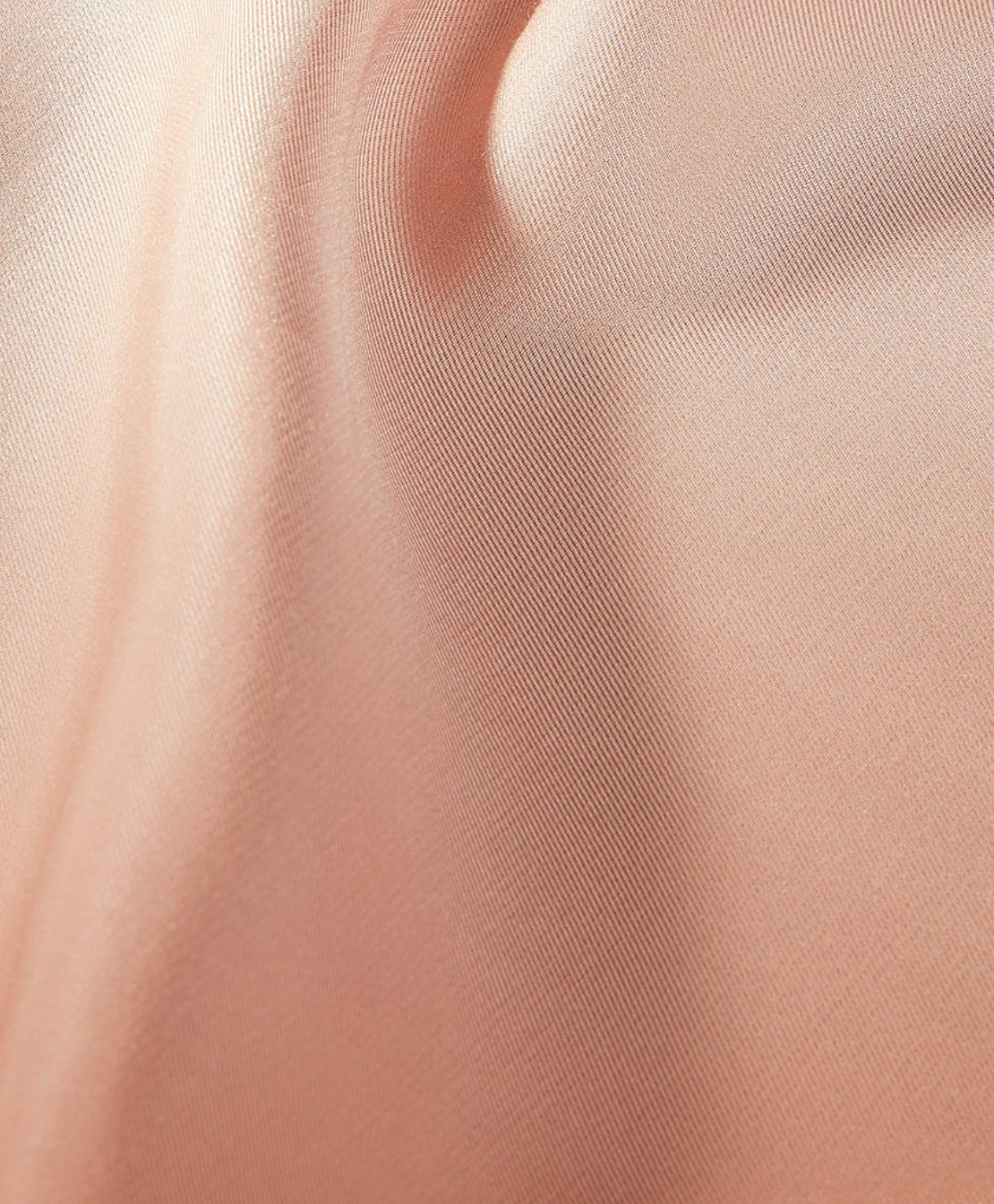 Close up of pale pink silk cloth